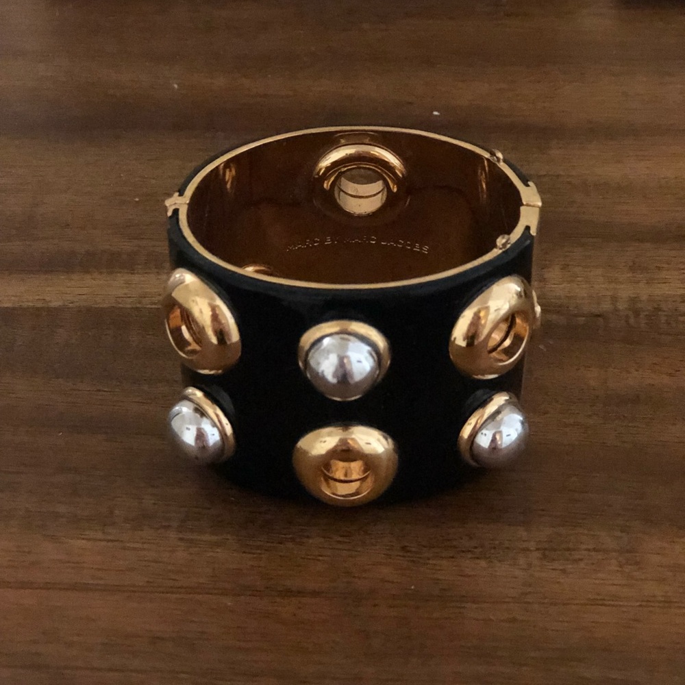 Marc by Marc Jacobs Black & Gold Bangle